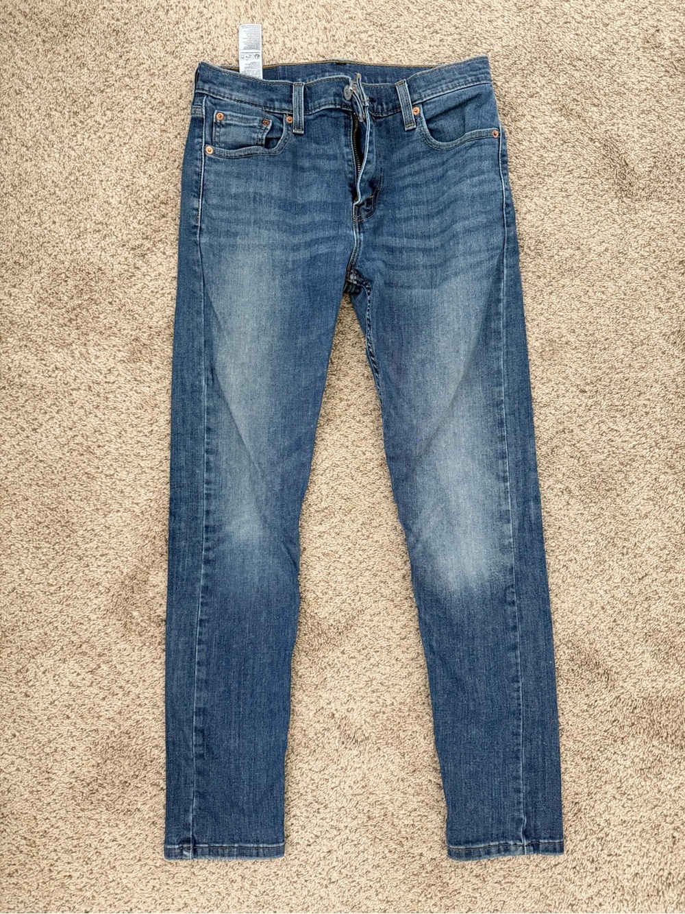Levi’s 512 men’s slim blue jeans